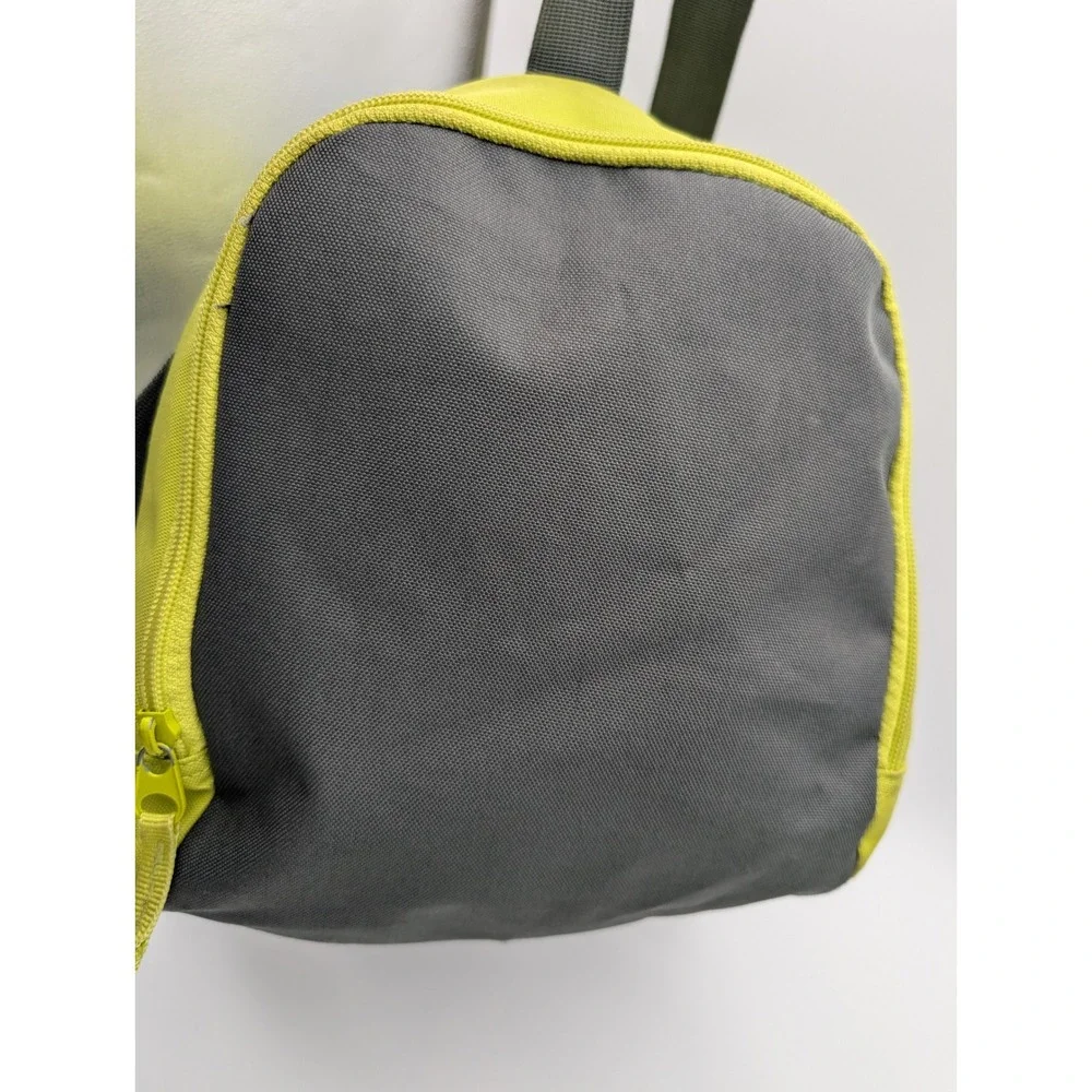Puma Procat Duffel Bag Grey Lime Green Gym Travel Luggage Shoulder Strap